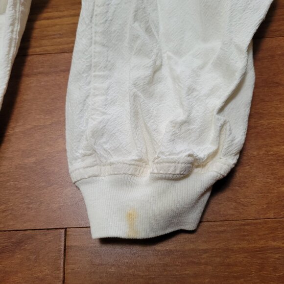 Key Largo FL Cotton Crepe Shirt Nautical Long Sleeve Lightweight Pocket Vintage - Picture 7 of 14